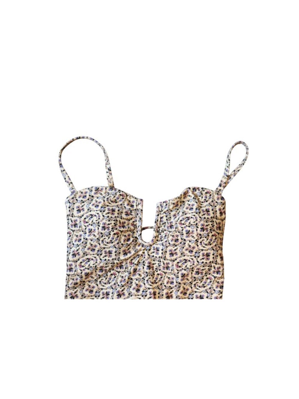 Paige Gianna U-Ring One-Piece Swimsuit, XS NWT - Picture 4 of 5